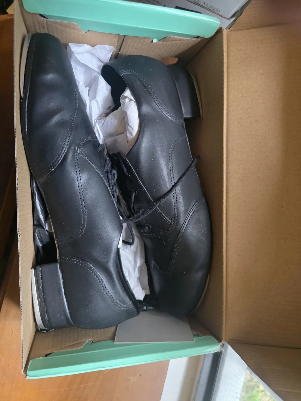 So Danca TA20 Trent Adult Oxford Tap Shoes Black 12.5L